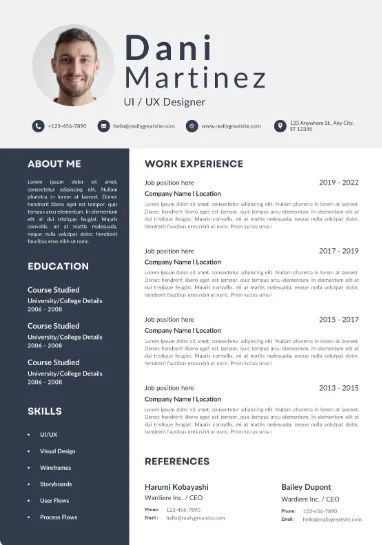 Latest CV Design